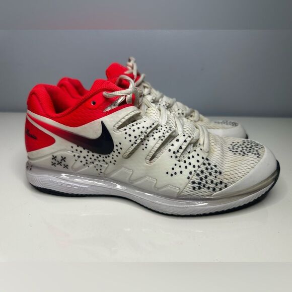 Nike Court Air Zoom Vapor X Summit White Maria Sharapova Tennis Court Shoes Sz 9 - Picture 3 of 7